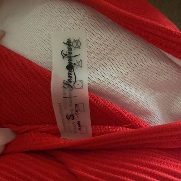 Lemon Fish Red Bikini - Picture 5 of 5